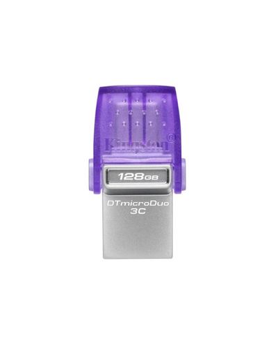 USB flash memory Kingston 128GB USB 3.2 Gen1 + Type-C DT microDuo 3C R200MB/s, 2 image