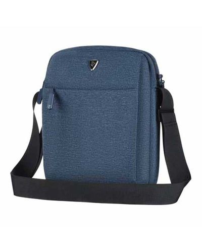 Laptop bag 2E Vertical Bag 2E, Melange 10", Navy-Blue