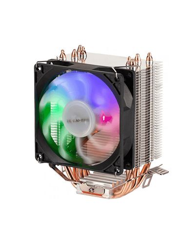 Cooler 2E GAMING CPU cooling system AIR COOL (AC90D4-RGB) RGB,775,115X,1366,1700 FM1,FM2,AM2,AM2+,AM3,AM3+,AM4, 90mm,2510-4pin, TDP 130W