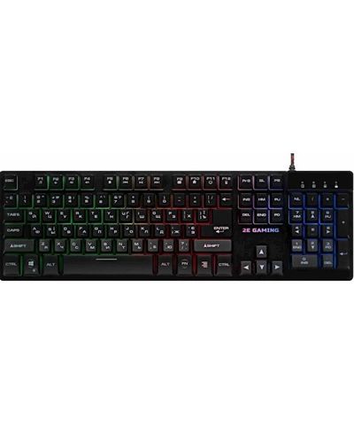 Keyboard 2E GAMING Keyboard KG280 LED USB Black UKR
