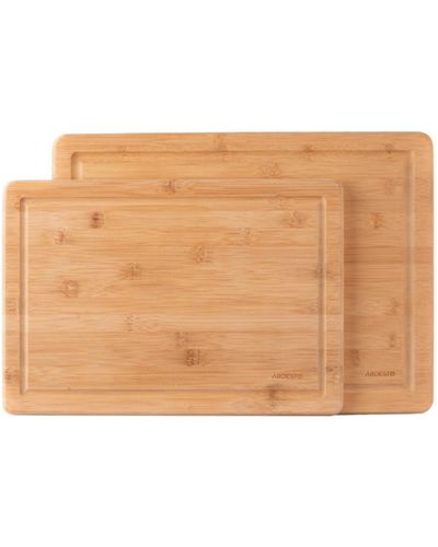 საჭრელი დაფა Ardesto Cutting board Midori with groove, 40*30*1.9 cm, bamboo , 3 image - Primestore.ge