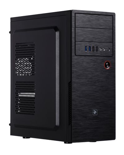 პროცესორის ქეისი 2E Computer case ALFA (E1802) MidT, 2xUSB3.0,2xUSB3.0,metal perforated (side panel),without PSU,black  - Primestore.ge