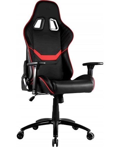 სათამაშო სავარძელი 2E GAMING Chair HIBAGON Black/Red , 4 image - Primestore.ge