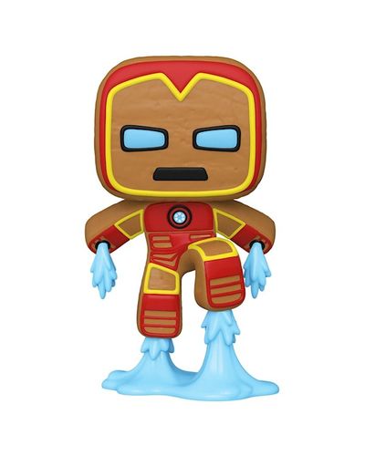 Toy collectible figure Funko POP! Bobble Marvel Holiday Gingerbread Iron Man 50658, 2 image