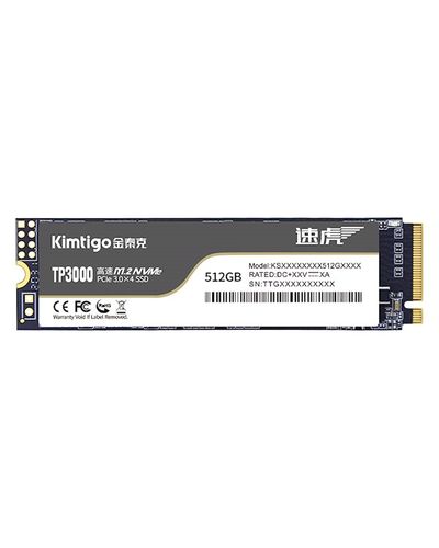 მყარი დისკი Kimtigo SSD NVMe 256GB TP-3000 K256P3M28TP3000 M.2 2280, PCIe 3.0  - Primestore.ge