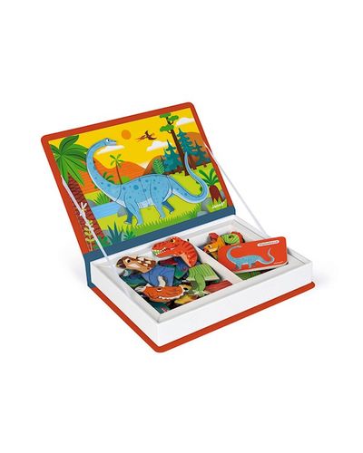 Magnetic book Janod Dinosaurs Magnetic book, 2 image
