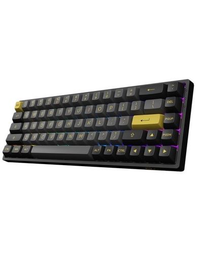 Keyboard Akko Keyboard 3068B Plus Black&Gold CS Jelly Pink RGB, 4 image