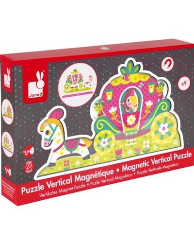 სათამაშო Janod Designer magnetic Princess J08026  - Primestore.ge