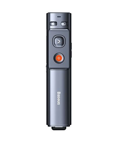 Presenter Baseus Orange Dot Wireless Presenter with Green Laser rechargable WKCD010013, 2 image