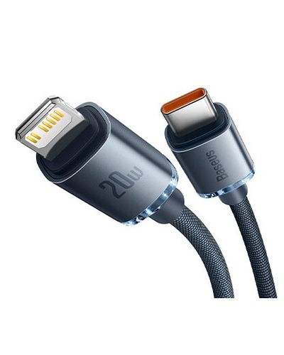 Cable Baseus Crystal Shine Series Fast Charging Data Cable Type-C to iP 20W 2m CAJY000301, 2 image