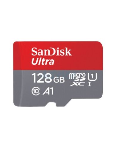 მეხსიერების ბარათი SanDisk 128GB Ultra MicroSD/HC UHS-I Card 140MB/S Class 10 SDSQUAB-128G-GN6MN  - Primestore.ge