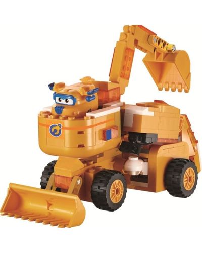 Toy Transformer Super Wings Small Blocks 2-in-1 Buildable Transforming Vehicle - Donnie, 2 image