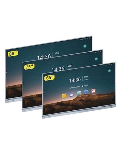 Interactive screen Allscreen DW75HQ982 Q Series, 75", 4K UHD, Android 11, RAM 4GB, 32GB, 3 image