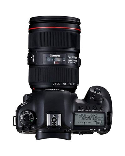 ფოტოაპარატი Canon EOS 5D Mark IV + Lens 24-105mm IS II USM Black , 6 image - Primestore.ge