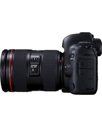 ფოტოაპარატი Canon EOS 5D Mark IV + Lens 24-105mm IS II USM Black , 4 image - Primestore.ge