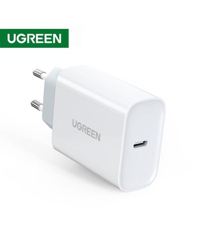 მობილურის ადაპტერი UGREEN 70161 PD 30W USB-C Wall Charger EU  - Primestore.ge