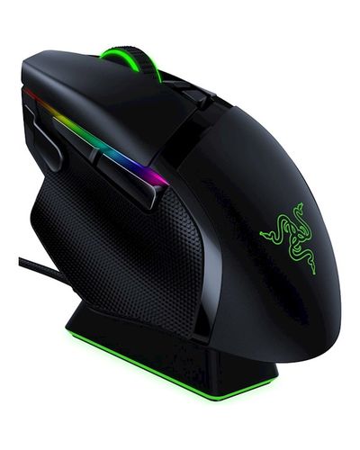 მაუსი Razer Gaming Mouse Basilisk Ultimate & Mouse Dock WL RGB Black , 6 image - Primestore.ge