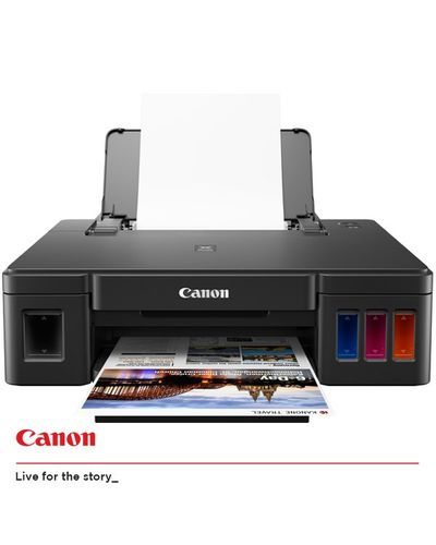 Printer Canon PIXMA G1411 An efficient printer, with high yield ink bottles, Up to 4800 x 1200 dpi 2 FINE Cartridges (Black and Color)