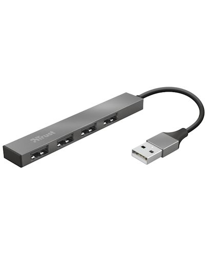 USB ადაპტერი TRUST HALYX 4-PORT MINI USB HUB  - Primestore.ge