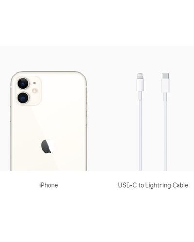 მობილური ტელეფონი Apple iPhone 11 64GB White (A2221) , 4 image - Primestore.ge