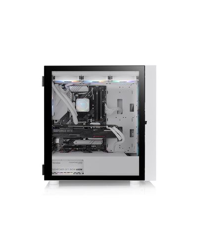 Case Thermaltake H570 TG ARGB Snow Mid Tower Chassis, 5 image