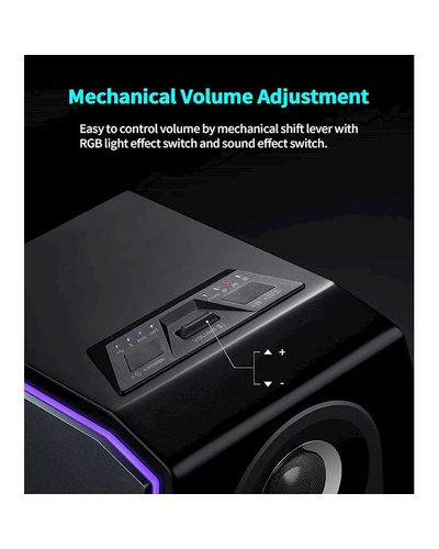 Speaker Edifier G5000, 88W, Bluetooth, AUX, USB, Speaker, Black, 7 image