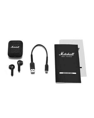 Headphone Marshall Minor III Wireless Earbuds Black, 5 image