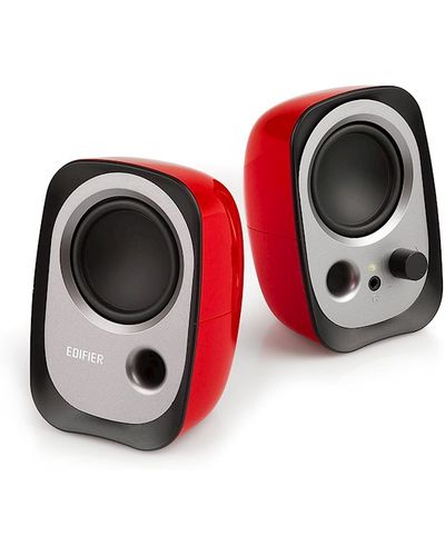 Speaker Edifier R12URed, 4W, USB, 3.5mm, Speaker, Red, 2 image