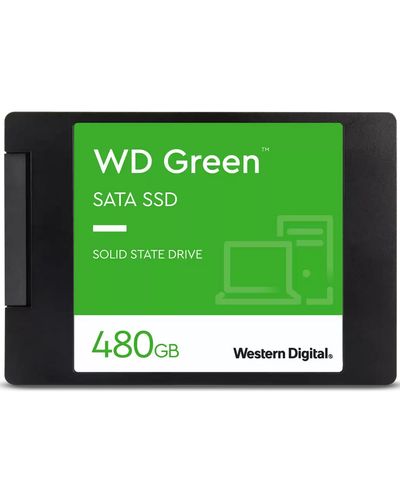 მყარი დისკი Western Digital Green 480GB 2.5" Sata SSD (WDS480G3G0A)  - Primestore.ge