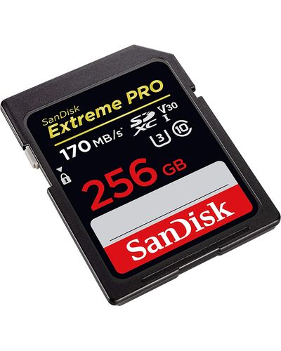 მეხსიერების ბარათი SanDisk 256GB Extreme PRO SD/XC UHS-I Card 200MB/S V30/4K Class 10 SDSDXXD-256G-GN4IN , 3 image - Primestore.ge