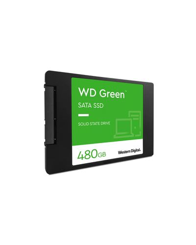 მყარი დისკი Western Digital Green 480GB 2.5" Sata SSD (WDS480G3G0A) , 2 image - Primestore.ge