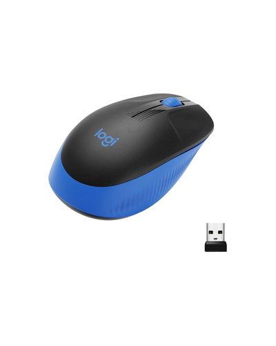 Mouse Logitech M190 Wireless Mouse - Blue, 3 image