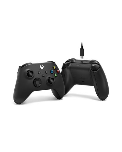 Joystick Microsoft Xbox Series X/S Wireless Controller + USB C Cable - Carbon Black, 2 image