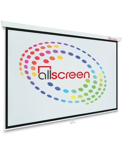 Projector screen ALLSCREEN MANUAL PROJECTION SCREEN 244X186CM