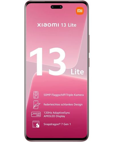Mobile phone Xiaomi 13 Lite Dual Sim 8GB RAM 256GB 5G Global Version