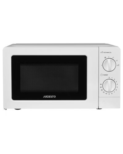 მიკროტალღური ღუმელი ARDESTO Microwave oven, 20L, mechanical control, 700W, button opening, white  - Primestore.ge