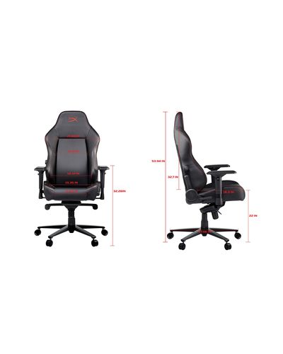 სათამაშო სავარძელი HyperX chair STEALTH Black , 2 image - Primestore.ge