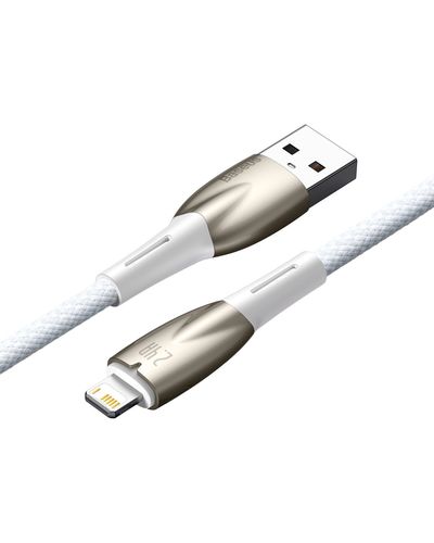 კაბელი Baseus Glimmer Series Fast Charging USB Data Cable Lightning 2.4A 1M CADH000202 , 4 image - Primestore.ge