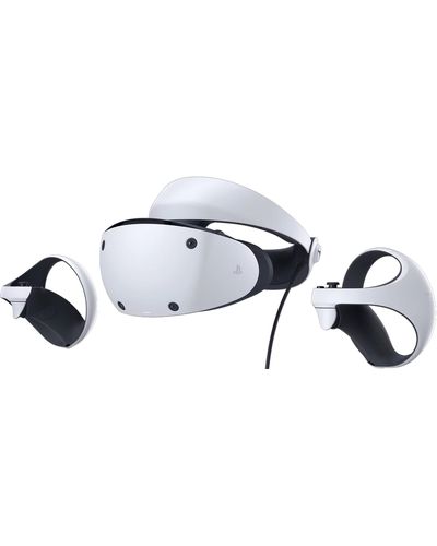 ფლეისთეიშენის კონტროლერი PlayStation VR2 Headset with Controllers for PlayStation 5 - White  - Primestore.ge