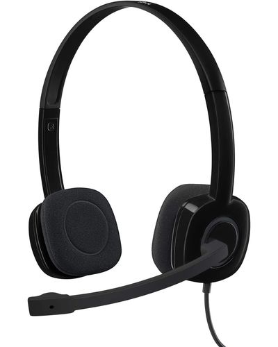 Headphone Logitech Corded Stereo Headset H151