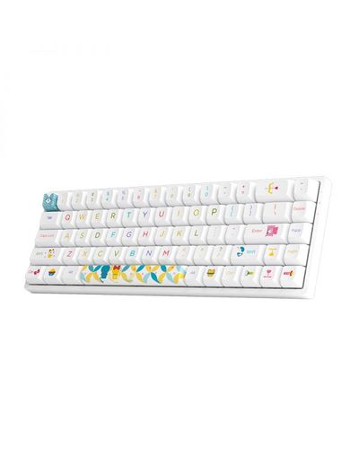 Keyboard Akko Keyboard 3068B Doraemon Rainbow CS Jelly Pink RGB, 5 image