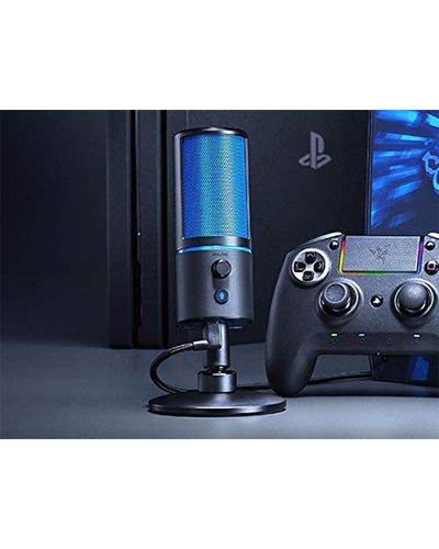 მიკროფონი Razer Microphone Seiren X PS4 USB Black/blue , 2 image - Primestore.ge