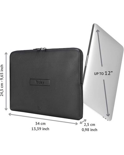 Laptop bag TUCANO TODAY SLEEVE 11"/12" BLACK, 4 image