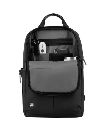 ლეპტოპის ჩანთა 2E Backpack, City Traveler 14", black , 4 image - Primestore.ge