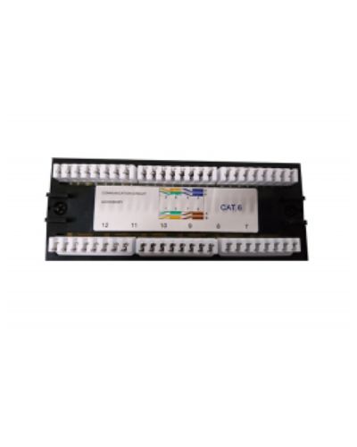 PATCH PANEL 24 RJ45 CAT 5E/6/6A KS TO BE EQUIPPED WITH METAL CABLE HOLDER, 2 image