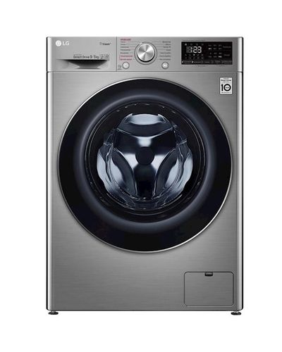Washing machine LG F4V5VG2S - 9/6 KG, 1400 RPM, Silver