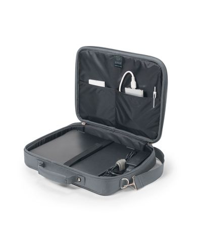 ნოუთბუქის ჩანთა DICOTA Clamshell Case Eco Multi BASE 15-17.3 Grey , 4 image - Primestore.ge