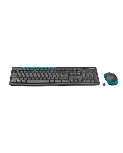 Keyboard and Mouse LOGITECH Wireless Combo MK275 Combo Black RUS L920008535, 2 image