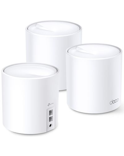 Wi-Fi როუტერი TP-Link Deco X60 (3-pack) AX3000 Whole Home Mesh Wi-Fi 6 System , 2 image - Primestore.ge