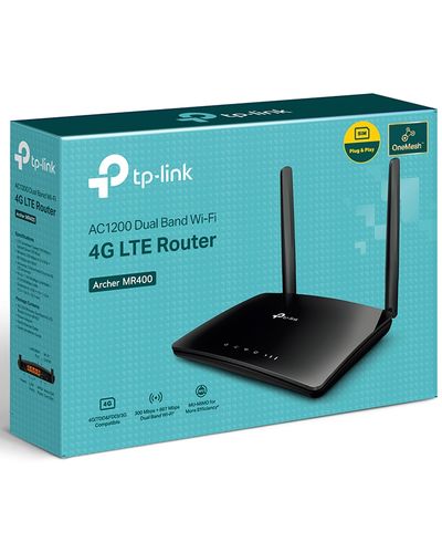 Wi-Fi როუტერი TP-Link Archer MR400 AC1200 Wireless Dual Band 4G LTE Router , 4 image - Primestore.ge